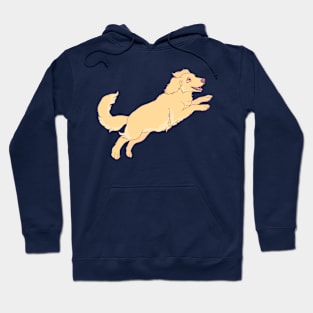 Jumping Golden Retriever! Hoodie